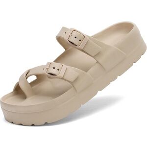 Women's Cream Sandals